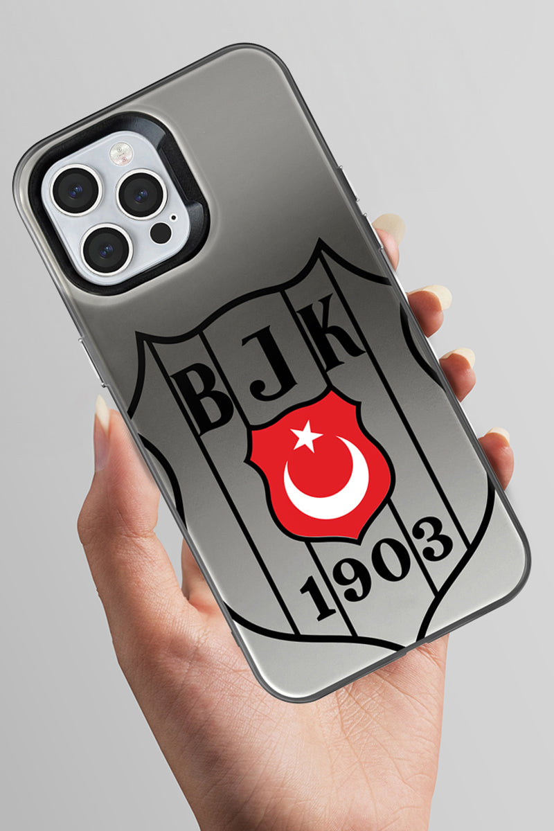 Beşiktaş Büyük Arma Bayrak Premium Telefon Kılıfı
