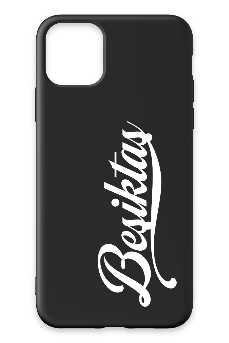 Beşiktaş El Yazılı Siyah Telefon Kılıfı