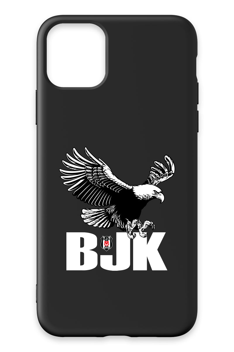 Beşiktaş Kartal BJK Siyah Silikon Telefon Kılıfı