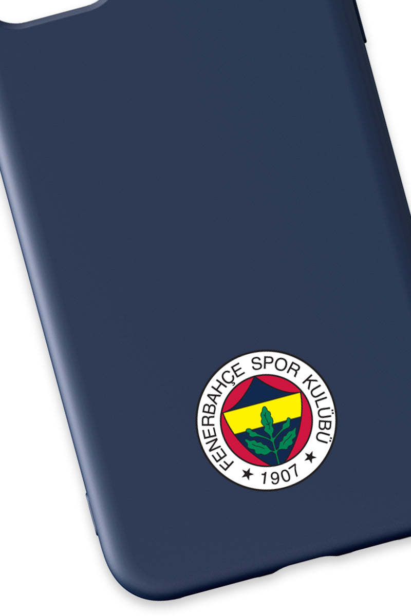 Fenerbahçe Arma Lacivert Silikon Telefon Kılıfı