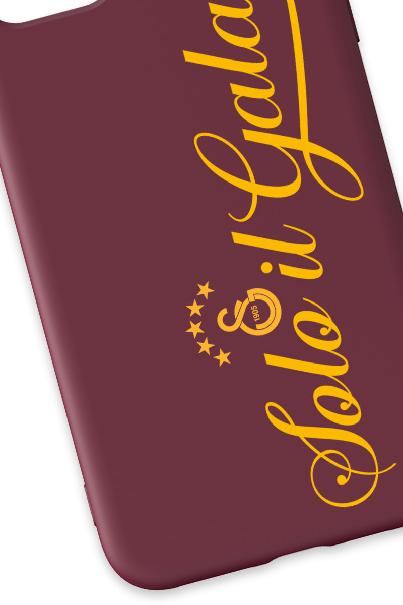 Galatasaray Solo il Gala Bordo Silikon Telefon Kılıfı