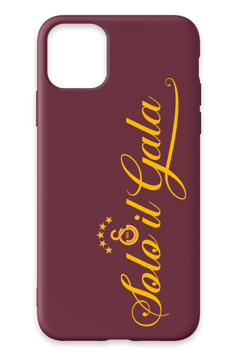 Galatasaray Solo il Gala Bordo Silikon Telefon Kılıfı