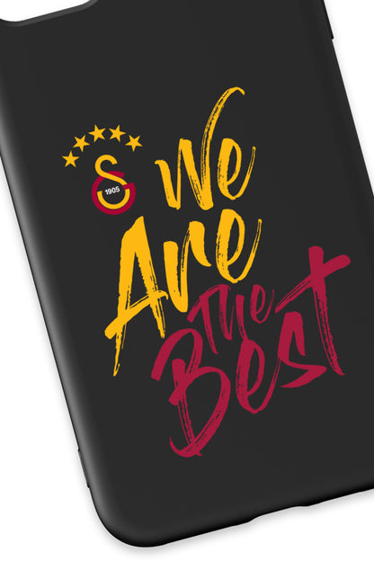 Galatasaray We Are The Best Siyah Silikon Telefon Kılıfı