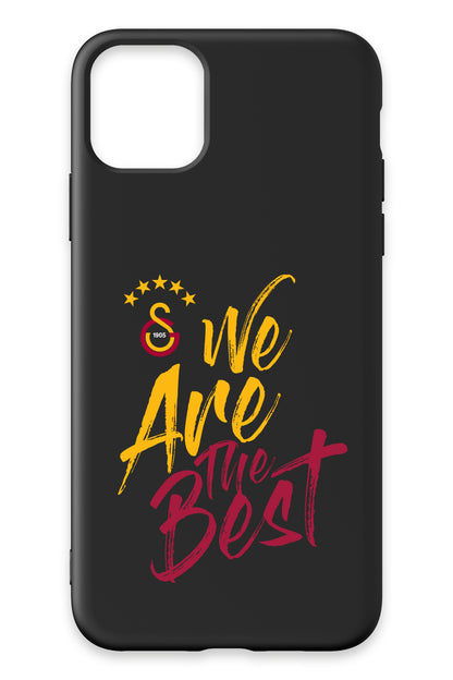 Galatasaray We Are The Best Siyah Silikon Telefon Kılıfı