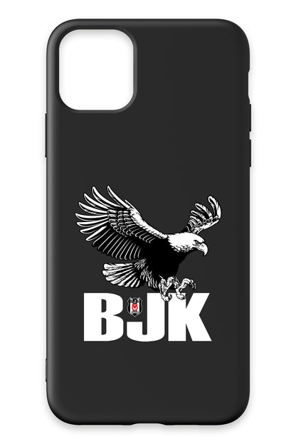 Beşiktaş Kartal BJK Siyah Silikon Telefon Kılıfı
