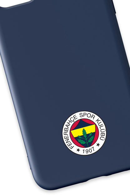 Fenerbahçe Arma Lacivert Silikon Telefon Kılıfı