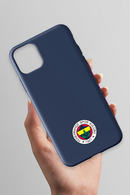 Fenerbahçe Arma Lacivert Silikon Telefon Kılıfı