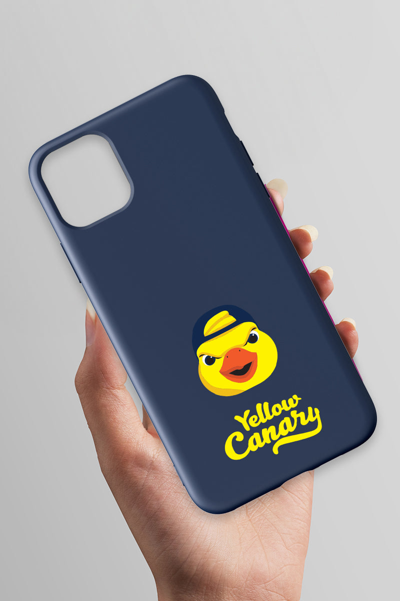 Fenerbahçe Yellow Canary Lacivert Silikon Telefon Kılıfı