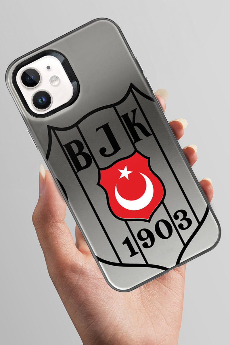 Beşiktaş Büyük Arma Bayrak Premium Telefon Kılıfı