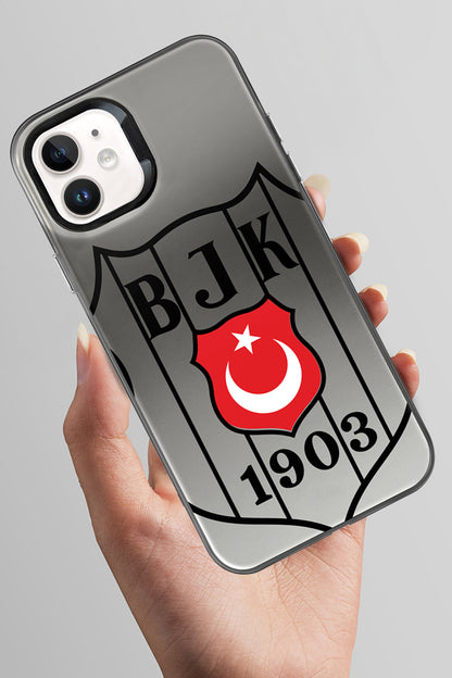 Beşiktaş Büyük Arma Bayrak Premium Telefon Kılıfı