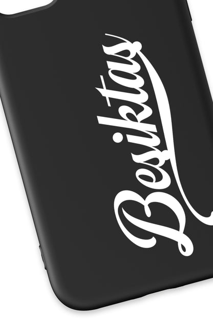Beşiktaş El Yazılı Siyah Telefon Kılıfı