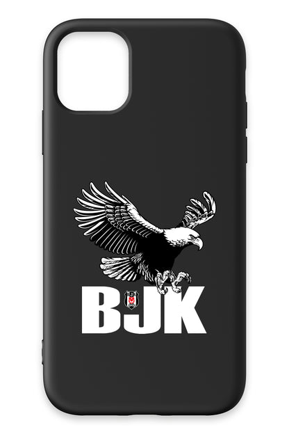 Beşiktaş Kartal BJK Siyah Silikon Telefon Kılıfı