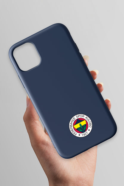 Fenerbahçe Arma Lacivert Silikon Telefon Kılıfı