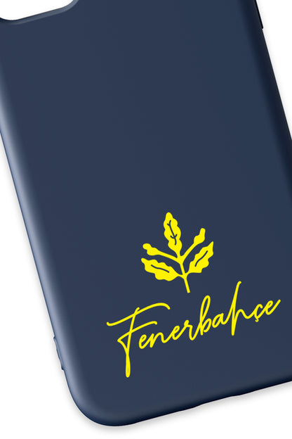 Fenerbahçe Palamut Lacivert Silikon Telefon Kılıfı