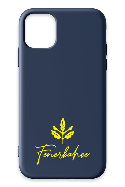 Fenerbahçe Palamut Lacivert Silikon Telefon Kılıfı
