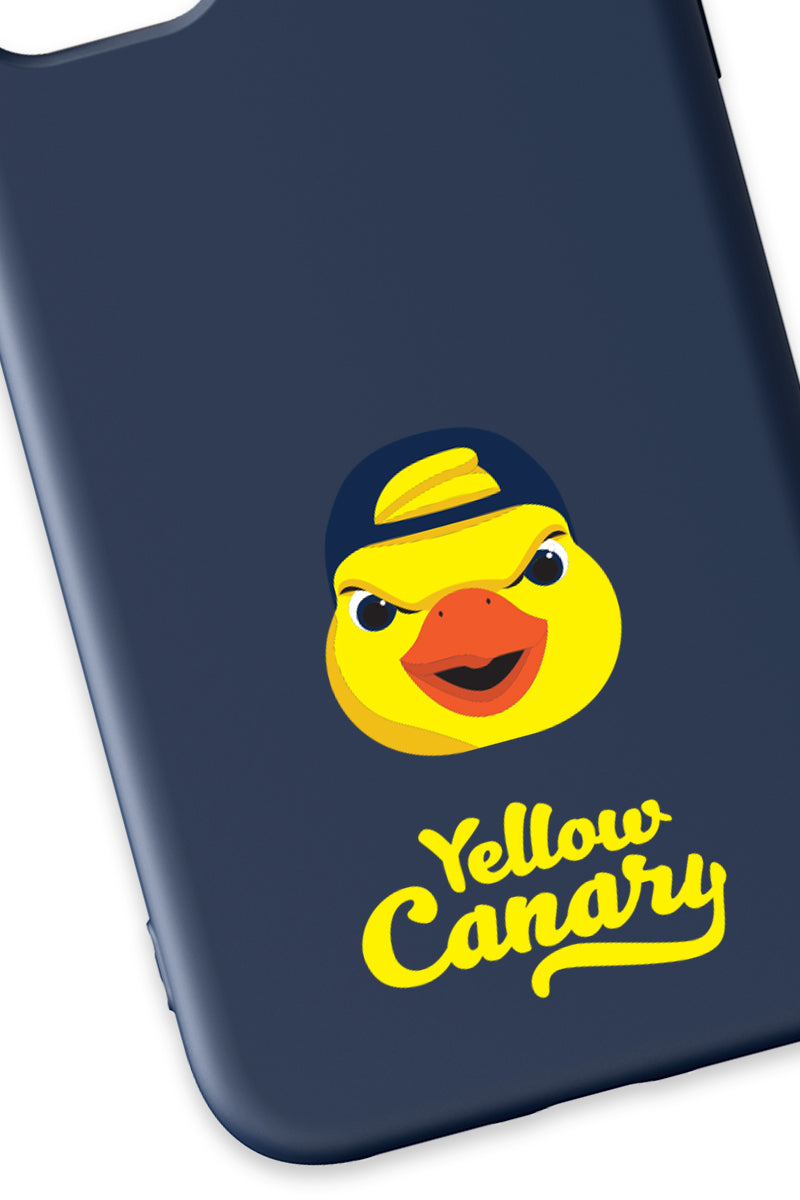 Fenerbahçe Yellow Canary Lacivert Silikon Telefon Kılıfı