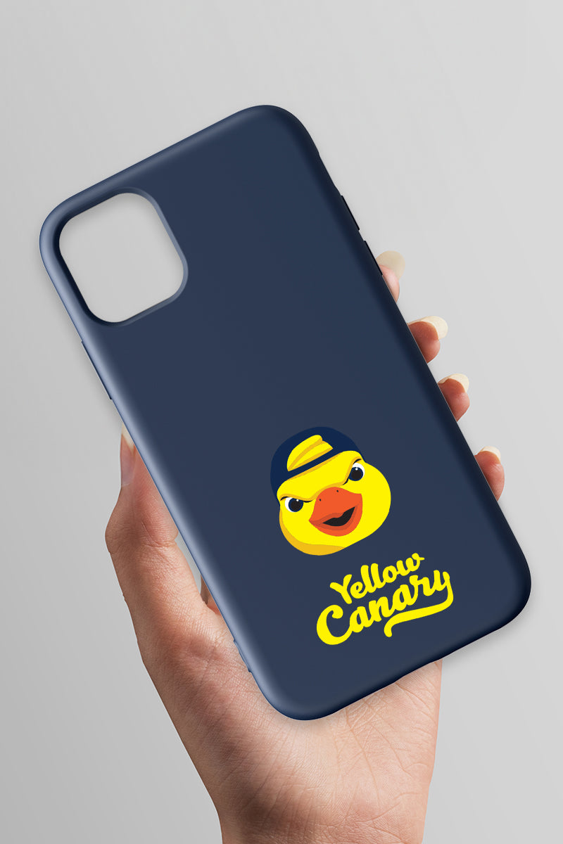 Fenerbahçe Yellow Canary Lacivert Silikon Telefon Kılıfı