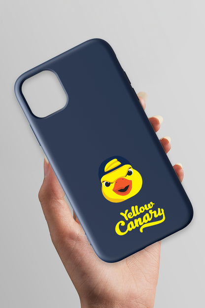 Fenerbahçe Yellow Canary Lacivert Silikon Telefon Kılıfı