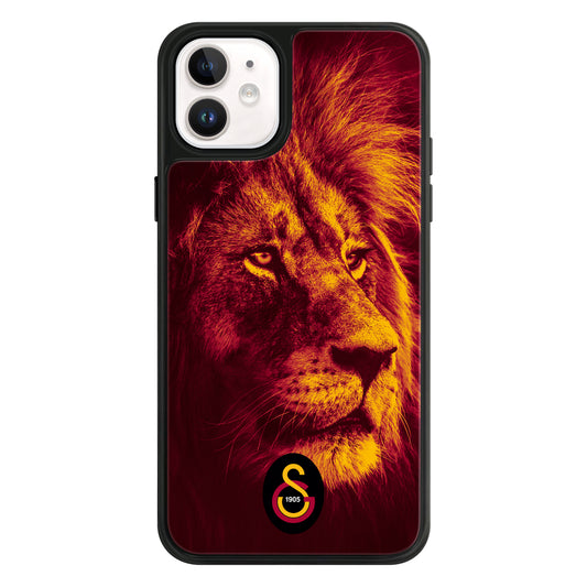 Galatasaray Enerji Aslan Cam Telefon Kılıfı