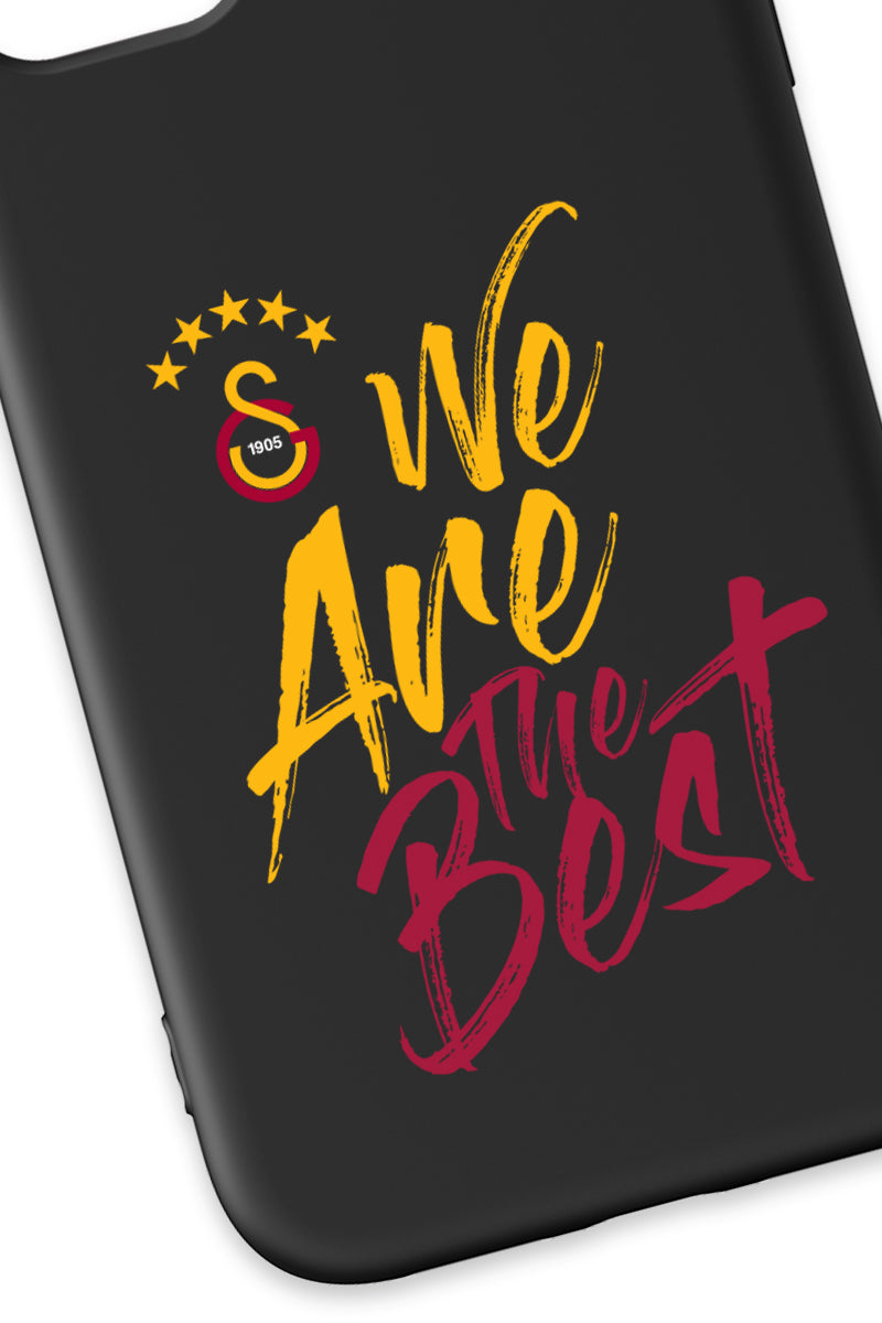 Galatasaray We Are The Best Siyah Silikon Telefon Kılıfı