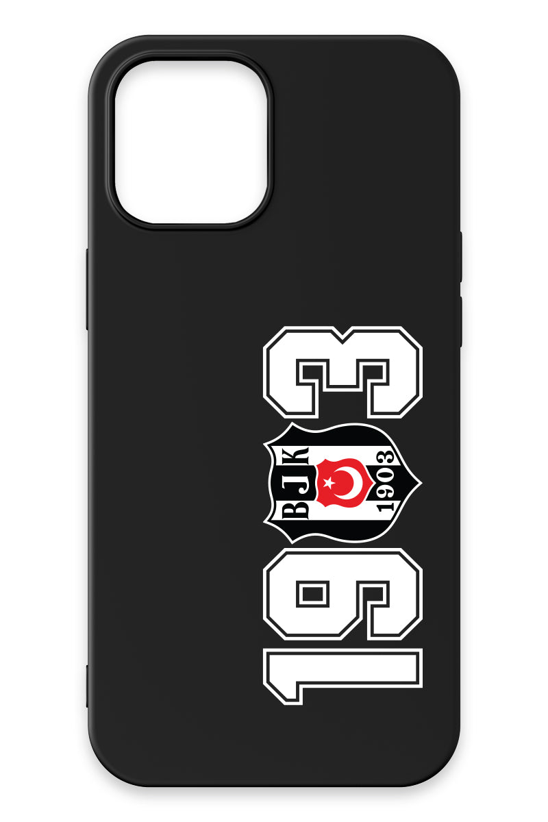 Beşiktaş 1903 Siyah Silikon Telefon Kılıfı