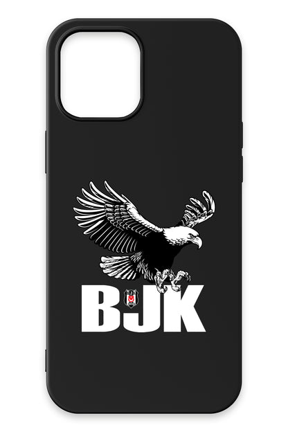 Beşiktaş Kartal BJK Siyah Silikon Telefon Kılıfı