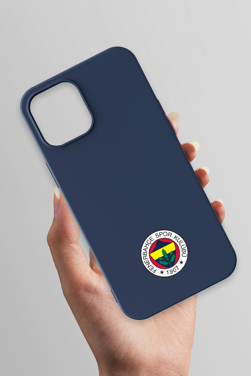 Fenerbahçe Arma Lacivert Silikon Telefon Kılıfı