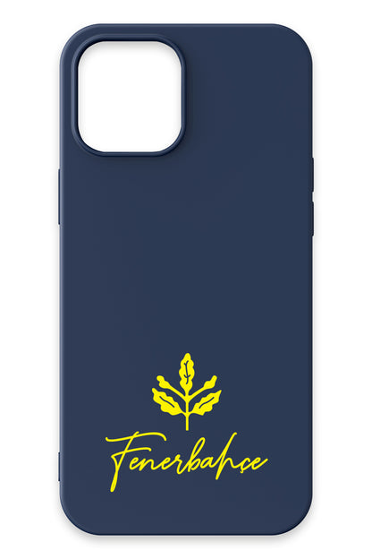Fenerbahçe Palamut Lacivert Silikon Telefon Kılıfı