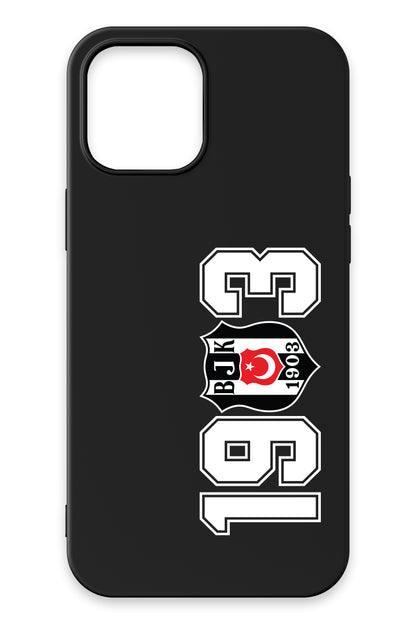 Beşiktaş 1903 Siyah Silikon Telefon Kılıfı