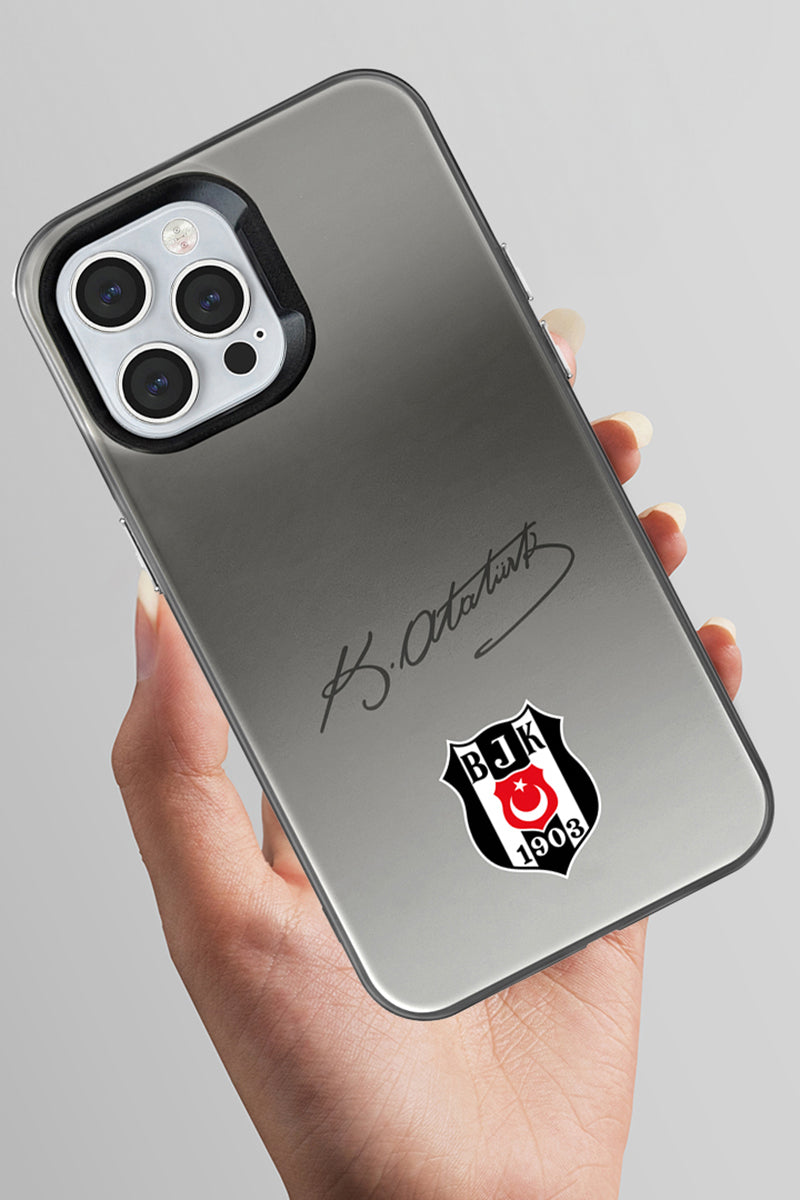 Beşiktaş ATA İmza Arma Premium Telefon Kılıfı