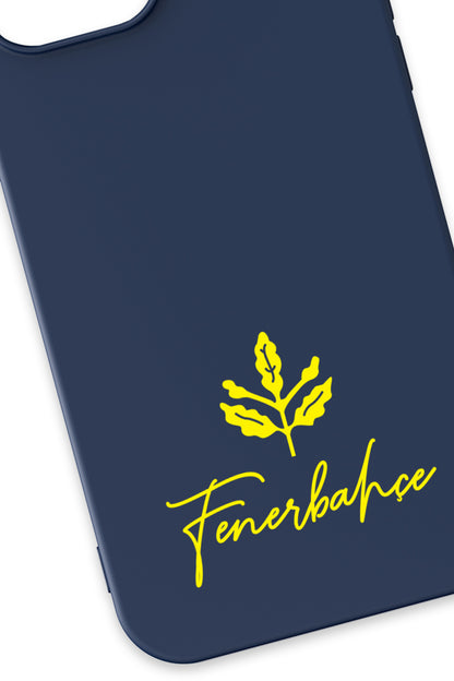 Fenerbahçe Palamut Lacivert Silikon Telefon Kılıfı