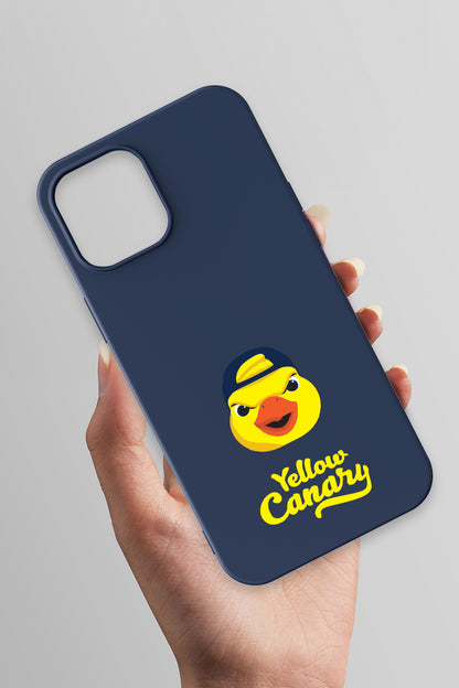 Fenerbahçe Yellow Canary Lacivert Silikon Telefon Kılıfı