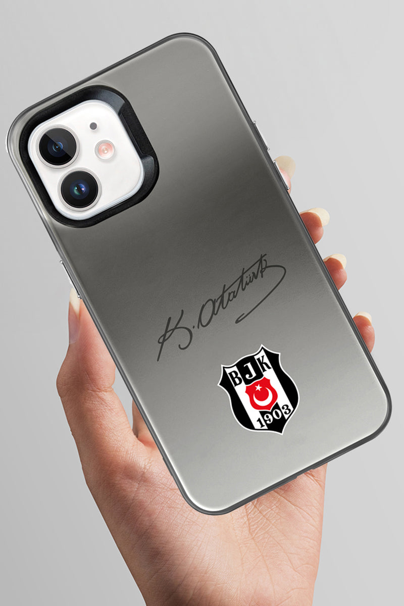 Beşiktaş ATA İmza Arma Premium Telefon Kılıfı