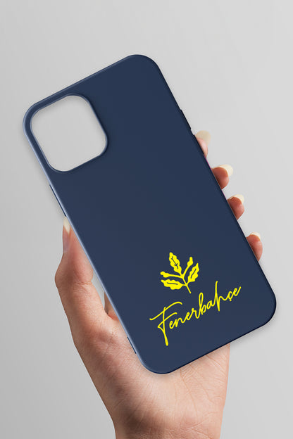 Fenerbahçe Palamut Lacivert Silikon Telefon Kılıfı