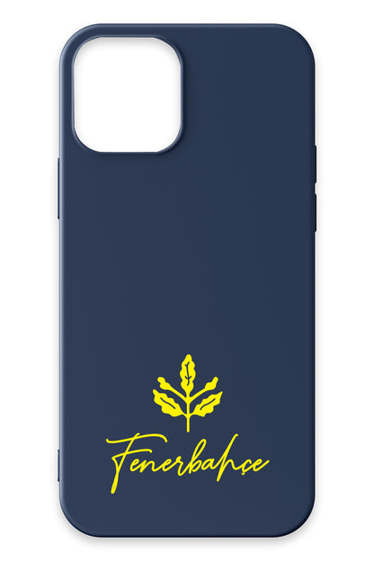 Fenerbahçe Palamut Lacivert Silikon Telefon Kılıfı
