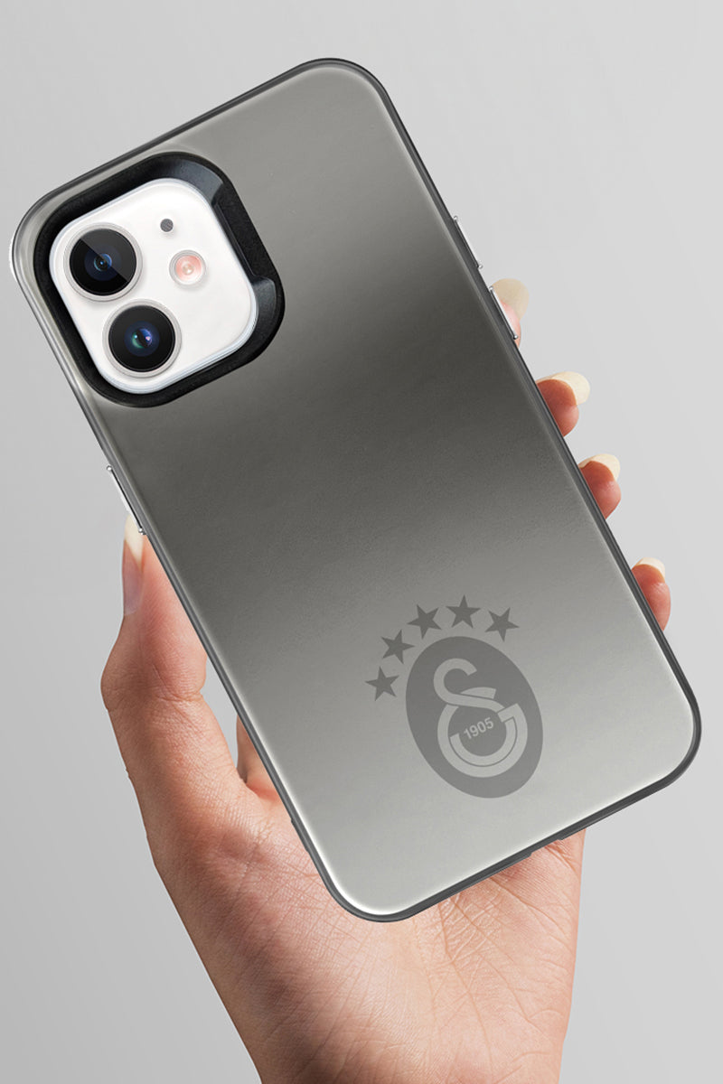 Galatasaray 5 Yıldız Tek Renk Arma Premium Telefon Kılıfı