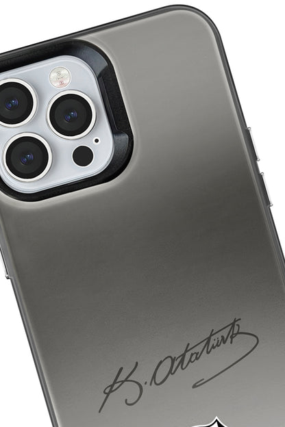 Beşiktaş ATA İmza Arma Premium Telefon Kılıfı
