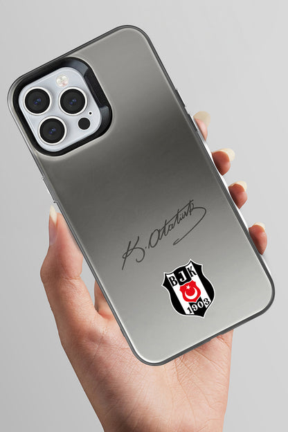 Beşiktaş ATA İmza Arma Premium Telefon Kılıfı
