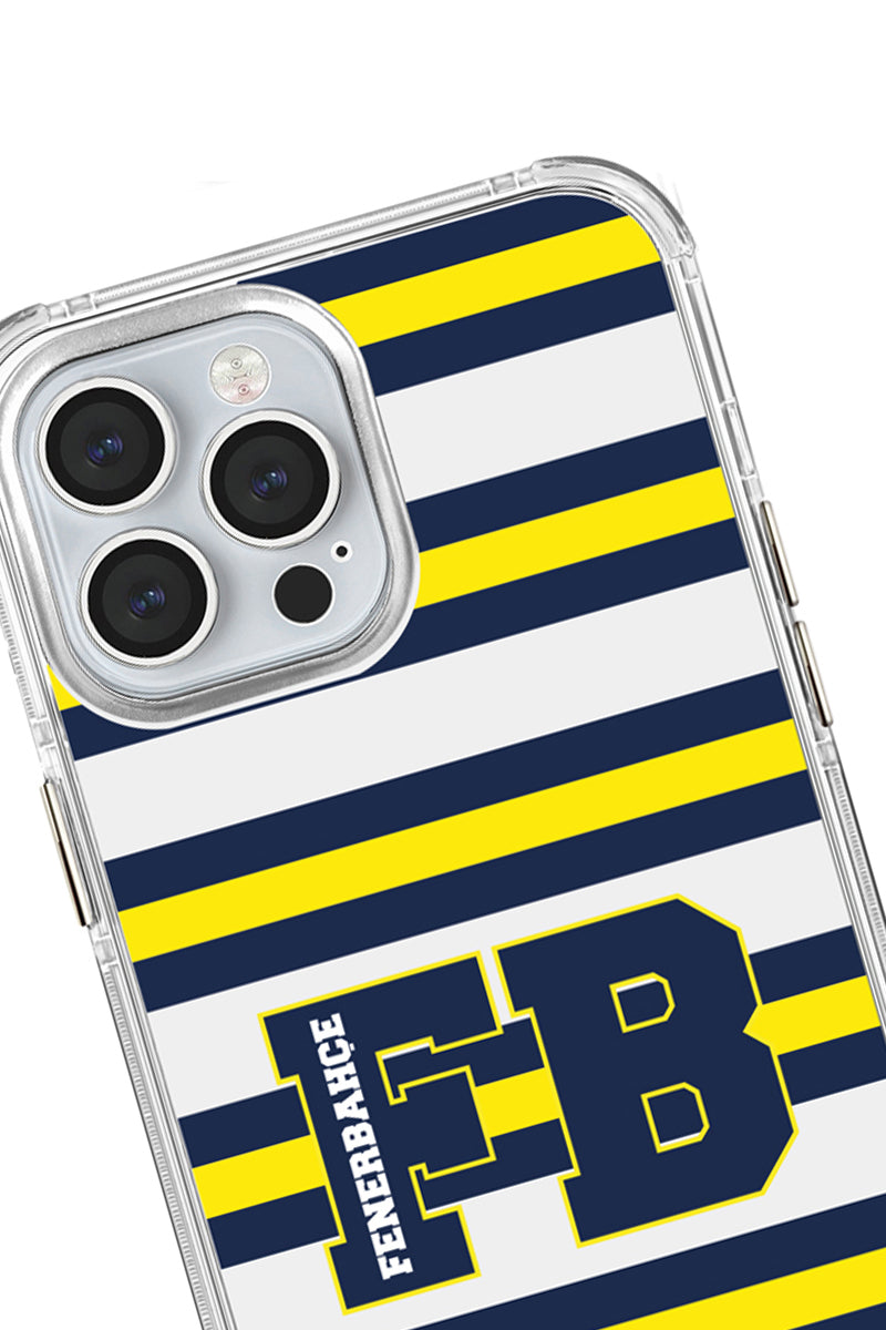Fenerbahçe Kolej Çizgili Telefon Kılıfı