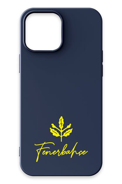 Fenerbahçe Palamut Lacivert Silikon Telefon Kılıfı