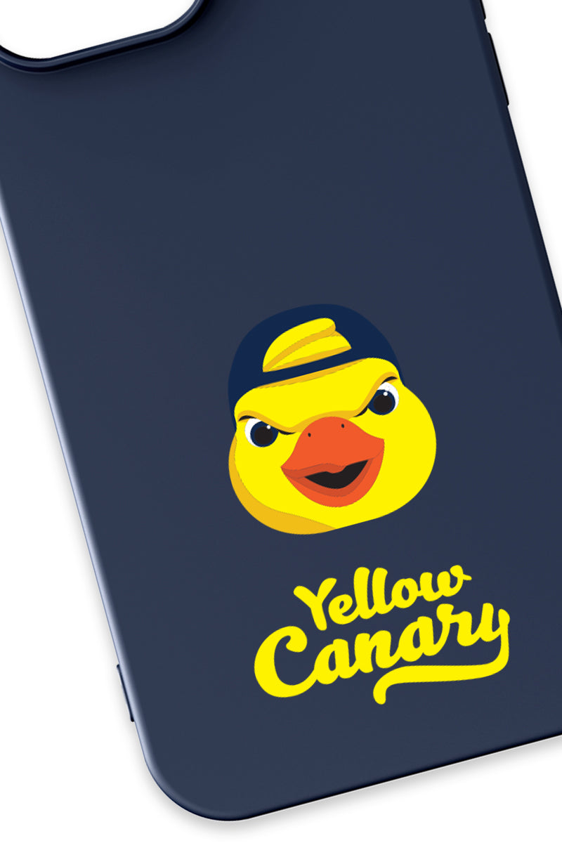 Fenerbahçe Yellow Canary Lacivert Silikon Telefon Kılıfı