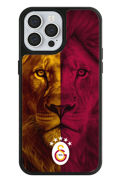 Galatasaray 5 Yıldız Parçalı Aslan Telefon Kılıfı