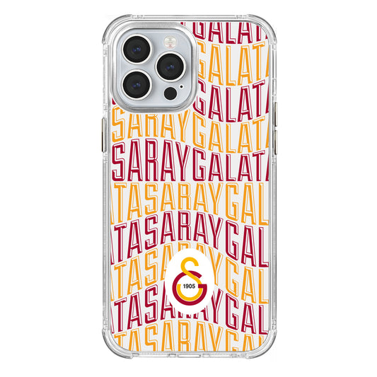 Galatasaray Bayrak Metin Şeffaf Telefon Kılıfı