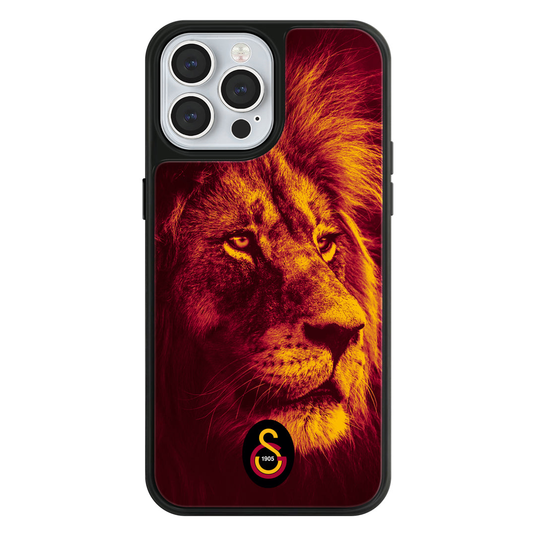 Galatasaray Enerji Aslan Cam Telefon Kılıfı