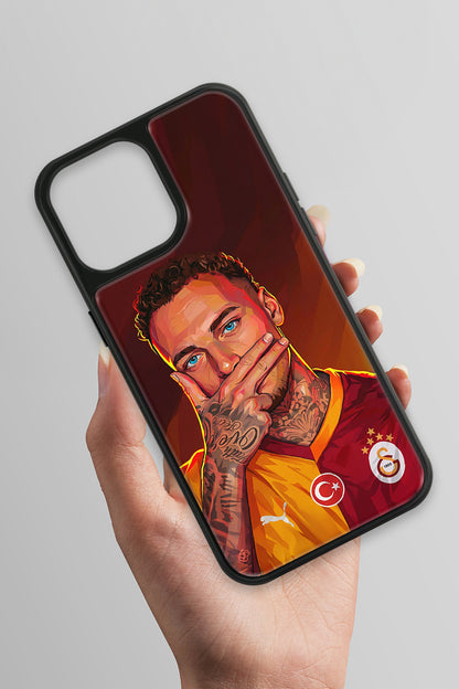 Galatasaray Noa Lang Gol Sevinci Cam Telefon Kılıfı