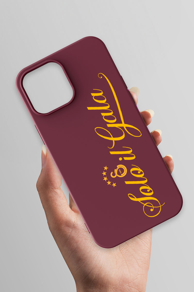 Galatasaray Solo il Gala Bordo Silikon Telefon Kılıfı