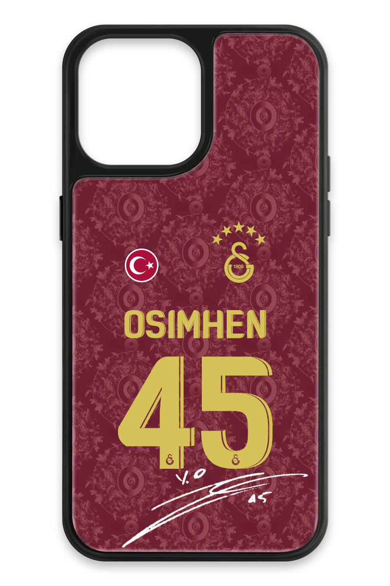 Galatasaray Victor Osimhen 3. Forma İmzalı Cam Telefon Kılıfı