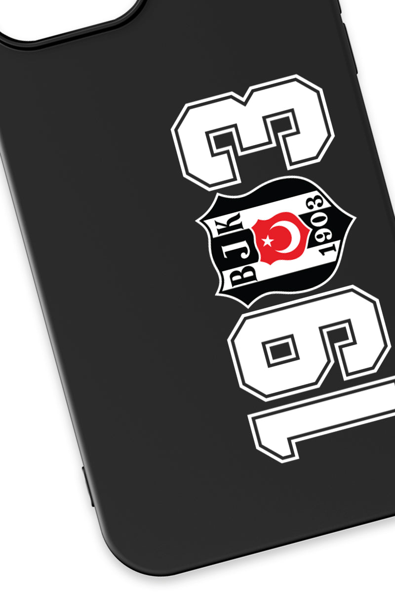 Beşiktaş 1903 Siyah Silikon Telefon Kılıfı