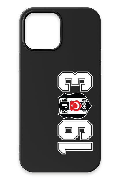Beşiktaş 1903 Siyah Silikon Telefon Kılıfı
