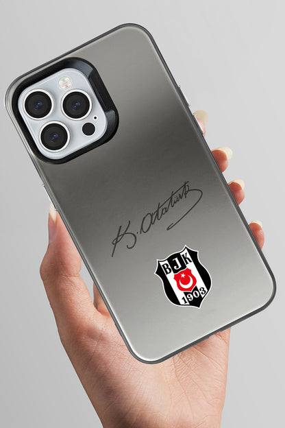 Beşiktaş ATA İmza Arma Premium Telefon Kılıfı
